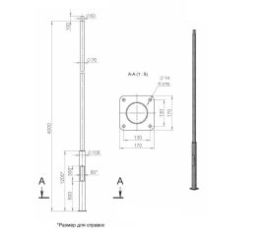 Опоры, мачты освещения