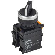 Переключатель 2 полож. 1НО+1НЗ длин. ручка черн. MASTER IEK MI-SW60-11XB2-3-25-2-K02