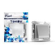 Вывод кабеля СП Pixel IP20 механизм алюм. TOKOV ELECTRIC TKE-PX-CP-C03