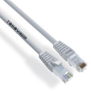 Патч-корд кат.6 U/UTP 24 AWG LSZH 1м TOKOV PRO TKP-PC06-6U-CULSZH-1M