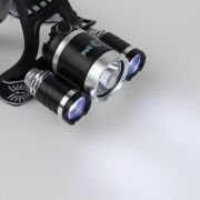 Фонарь аккумуляторный налобный GA-809 8Вт 3SMD CREE High Power Headlamp алюм. Эра Б0056111