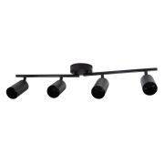 Светильник PCL-0504 4xGU10 IP20 230В BL настен./потолочн. декор. под лампу JazzWay 5066724