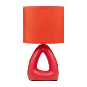 Светильник настольный JH2-01-og E14 IP20 170х100х300мм керамика; ткань; PVC-пластик оранж. JazzWay 5062290