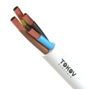 Провод TOKOV ELECTRIC ПВС 4х0.75(3х0.75+1х0.75) 380В Б (уп.100м) 1945526