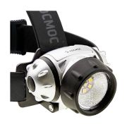 Фонарь налобный H19LED 1Вт XPE LED + 6 SMD LED 3хAAA/R03 КОСМОС KOC-H19-LED