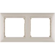 Рамка 2-м Valena горизонт. сл. кость IEK 774352