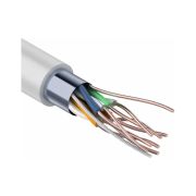 Кабель витая пара F/UTP кат.5e 4х2х24AWG solid CCA PVC INDOOR омедненный сер. (м) PROCONNECT 01-0142-3