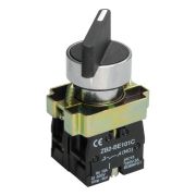 Переключатель LAY5-BJ25 на 2 полож. 1НО+1НЗ черн. I-O дл. ручка KARAT IEK BSW70-BJ-2-K02