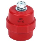 Изолятор SM40 (М8) силовой с болтом IEK YIS11-40-12-B