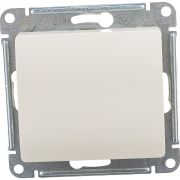 Переключатель проходной 1-кл. СП Glossa 10А IP20 (сх. 6) 10AX механизм беж. SE GSL000261