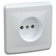 Розетка 1-м СП Вега РС10-2-ВБ 10А IP20 без заземл. без защ. шторок бел. GENERICA ERV10-K01-10-DM