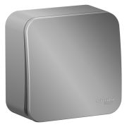 Выключатель 1-кл. ОП Blanca 10А IP20 (сх. 1) 250В с изолир. пластиной алюм. SE BLNVA101013