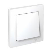 Выключатель 1-кл. СП AtlasDesign 10А IP20 (сх. 1) 10AX в сборе бел. SE ATN000112