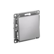 Переключатель проходной 1-кл. СП AtlasDesign 10А IP20 (сх. 6) 10AX механизм алюм. SE ATN000361