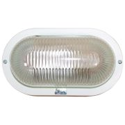 Светильник «Банник» 1401 НПП 03-60-021 IP54 овал малый бел. пласт. Элетех 1005500883