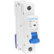 Выключатель автоматический модульный 1п C 6А 6кА NB1-63 (R) CHINT 179625