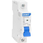 Выключатель автоматический модульный 1п C 2А 4.5кА NXB-63S (R) CHINT 296705