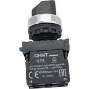 Переключатель управления с фиксацией NP8-20X/312 без подсветки 2НО черн. IP65 (R) CHINT 578131