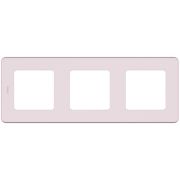 Рамка 3-м Inspiria роз. IEK 673954