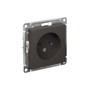 Розетка AtlasDesign 16А без заземл. без шторок механизм базальт SE ATN001441
