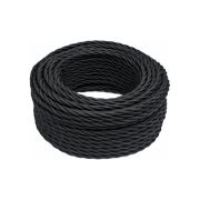 Провод ретро 3х1.5 матов. черн. (уп.20м) Bironi B1-434-73-20