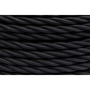 Провод ретро 2х1.5 матов. черн. (уп.20м) Bironi B1-424-73-20