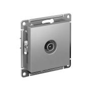 Розетка телевизионная оконечная TV AtlasDesign 1дБ механизм алюм. SE ATN000391