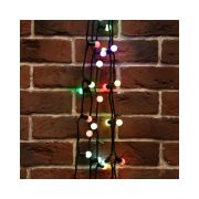 Гирлянда светодиодная «Мультишарики» 20м d17.5мм 200LED RGB 16Вт 220-240В IP65 провод ПВХ черн. (нужен шнур питания 303-500) Neon-Night 303-509
