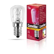Лампа накаливания MIC 15/P/CL/E14 15Вт E14 220-230В для холодильников и швейн. машин Camelion 12116