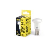 Лампа светодиодная R39 3Вт 3000К тепл. бел. E14 300лм 230-240В IEK LLE-R39-3-230-30-E14