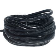 Труба автомобильная гофрированная ПП разрезная d4.7мм черн. (уп.5м) Rexant 15-0505