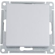 Выключатель 1-кл. СП AtlasDesign 10А IP20 (сх. 1) 10AX с самовозвратом механизм алюм. SE ATN000315