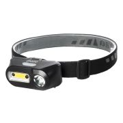 Фонарь налобный AccuFH6-L3W/L3W 3Вт COB + 2Вт XPE 2 независим. источника с 3 режимами: ярк./экономичн./мигающ. IP44 регулир. угол наклона датчик движения кабель USB-microUSB (в компл.) ФАZА 5035645