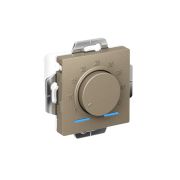 Механизм термостата ATLASDESIGN электрон. теплого пола с датчиком 10А шампань SchE ATN000535