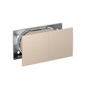 Розетка 2-м. AtlasDesign 16А с заземл. со шторками со сдвиж. крышкой в сборе песочн. SE ATN001228