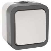 Выключатель 1-кл. 2п ОП TORS TS211 10А IP55 бел. IEK TS-V16-0-10-55-K41